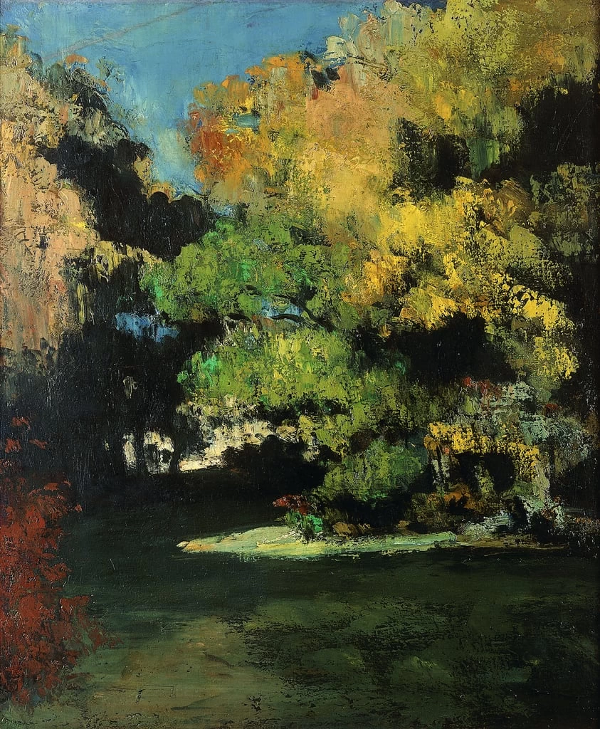 La radura, 1867 ca